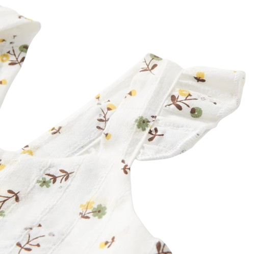 The Loretta - Baby Girl Floral Sleeveless Dress Cute Summer Casual Outfit 1-6Y