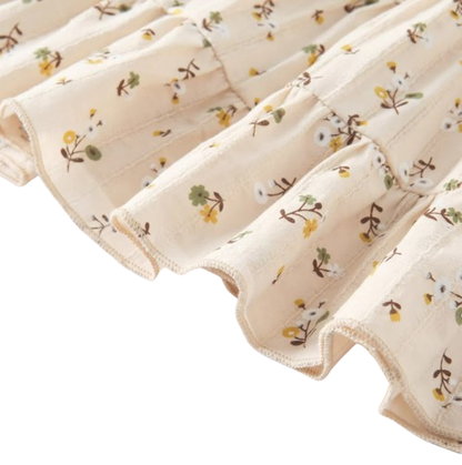 The Loretta - Baby Girl Floral Sleeveless Dress Cute Summer Casual Outfit 1-6Y