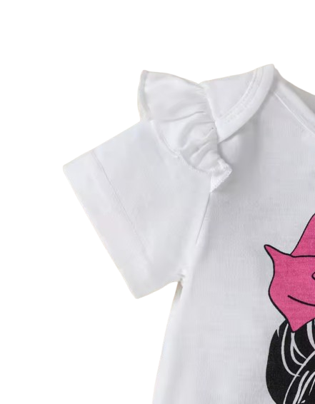 The Brinley - Baby Girl Heart Print Romper Pink Suspender Dress Headband Set