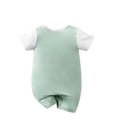 The Lochlan - Newborn Baby Easter Bunny Romper Short Sleeve Summer Outfit