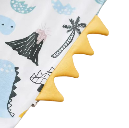 The Keanu - Newborn Baby Dinosaur Print Cotton Romper Short Sleeve Summer Outfit