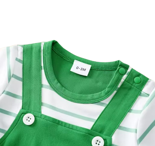 The Princeton - Newborn Baby 2PCS Turtle Cartoon Romper Short Sleeve Summer Outfit