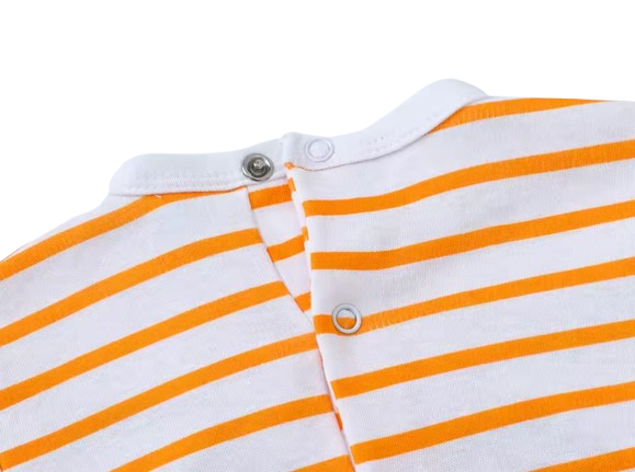 The Madden - Baby Boy Fox Print 100% Cotton Long Sleeve Romper Summer Outfit