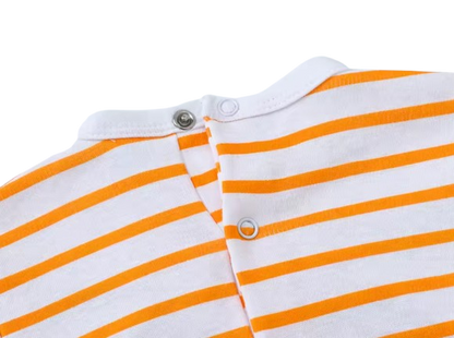The Madden - Baby Boy Fox Print 100% Cotton Long Sleeve Romper Summer Outfit