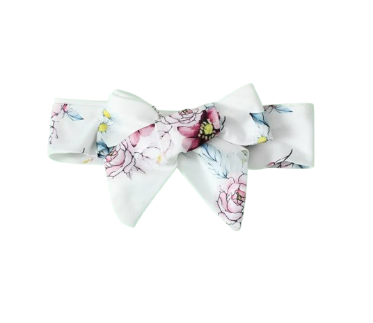 The Maliyah - Baby Girl 2PCS Floral Ruffle Dress & Headband Summer Party Outfit
