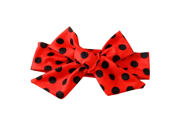 The Cassandra - Baby Girl 3PCS Ladybug Romper Polka Dot Shorts & Headband