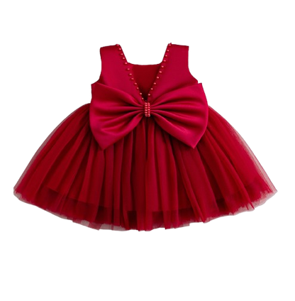 The Aya - Newborn Baby Girl Floral Party Dress Elegant Ball Gown Style