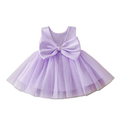 The Aya - Newborn Baby Girl Floral Party Dress Elegant Ball Gown Style