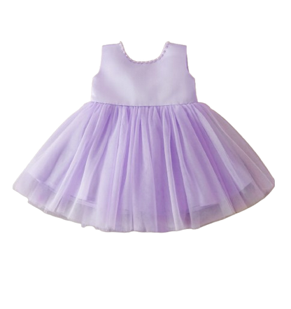 The Aya - Newborn Baby Girl Floral Party Dress Elegant Ball Gown Style
