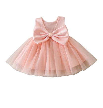 The Aya - Newborn Baby Girl Floral Party Dress Elegant Ball Gown Style