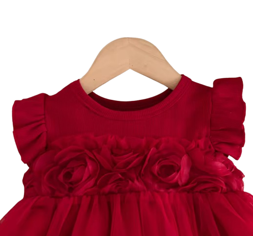 The Andie - Baby Girl Fairy Tutu Princess Dress Summer Birthday Party Outfit