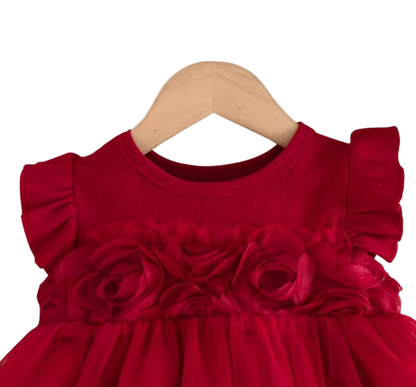 The Andie - Baby Girl Fairy Tutu Princess Dress Summer Birthday Party Outfit