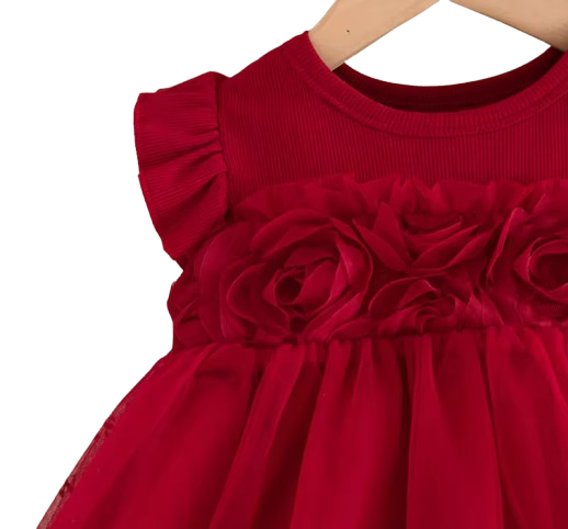 The Andie - Baby Girl Fairy Tutu Princess Dress Summer Birthday Party Outfit