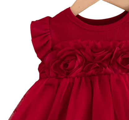 The Andie - Baby Girl Fairy Tutu Princess Dress Summer Birthday Party Outfit