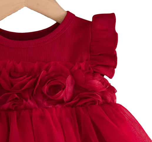 The Andie - Baby Girl Fairy Tutu Princess Dress Summer Birthday Party Outfit