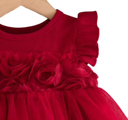 The Andie - Baby Girl Fairy Tutu Princess Dress Summer Birthday Party Outfit