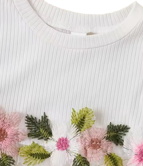 The Hana - Baby Girl Floral Mesh Princess Dress Long Sleeve Spring Autumn Party