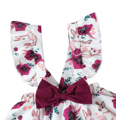 The Briana - Baby Girl 2PCS Ruffle Dress & Headband Sleeveless Summer Outfit