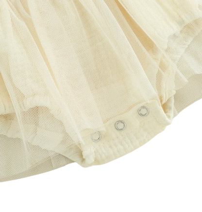 The Legacy - Baby Girl Sleeveless Suspender Dress & Bow Headband Birthday Outfit