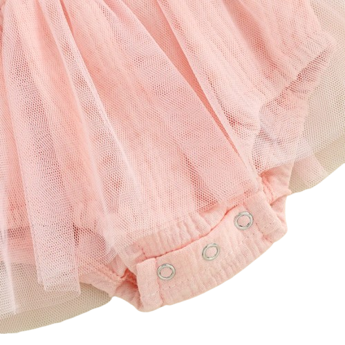 The Legacy - Baby Girl Sleeveless Suspender Dress & Bow Headband Birthday Outfit
