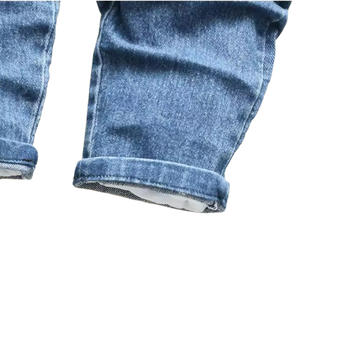 The Lans - Toddler Baby Denim Overalls Soft Jeans Dungarees Jumpsuit