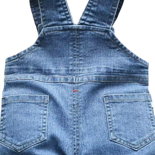 The Lans - Toddler Baby Denim Overalls Soft Jeans Dungarees Jumpsuit