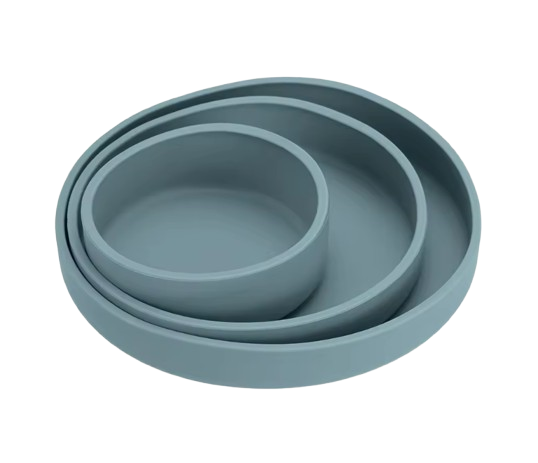 The Artemis - Baby 3PCS Weaning Feeding Set Plate Bowl & Utensils Toddler Tableware BPA Free
