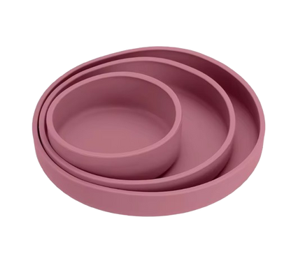 The Artemis - Baby 3PCS Weaning Feeding Set Plate Bowl & Utensils Toddler Tableware BPA Free