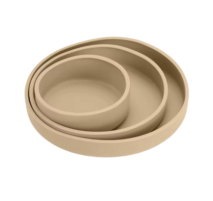 The Artemis - Baby 3PCS Weaning Feeding Set Plate Bowl & Utensils Toddler Tableware BPA Free