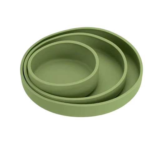 The Artemis - Baby 3PCS Weaning Feeding Set Plate Bowl & Utensils Toddler Tableware BPA Free