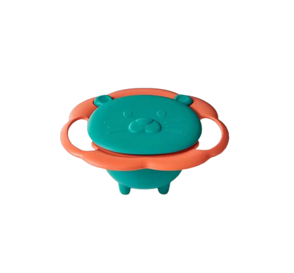 The Park - Baby 360° Gyro Bowl Spill Proof Toddler Snack Bowl Rotary Feeding Plate Kids Dish