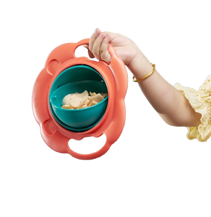 The Park - Baby 360° Gyro Bowl Spill Proof Toddler Snack Bowl Rotary Feeding Plate Kids Dish