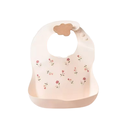 The Bowie - Waterproof Baby Silicone Feeding Bib Adjustable Soft Food Catcher for Babies & Toddlers