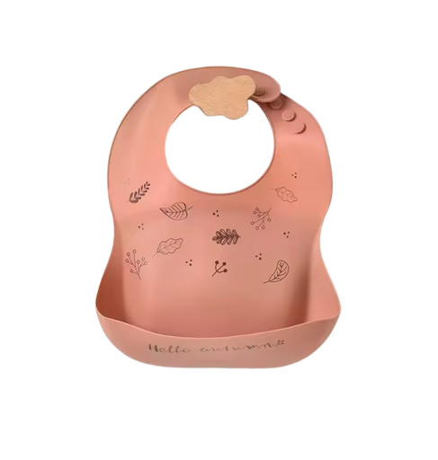 The Bowie - Waterproof Baby Silicone Feeding Bib Adjustable Soft Food Catcher for Babies & Toddlers