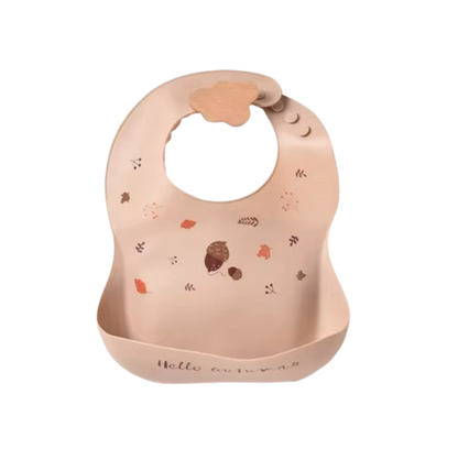 The Bowie - Waterproof Baby Silicone Feeding Bib Adjustable Soft Food Catcher for Babies & Toddlers
