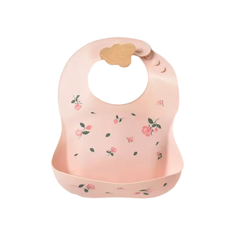 The Bowie - Waterproof Baby Silicone Feeding Bib Adjustable Soft Food Catcher for Babies & Toddlers
