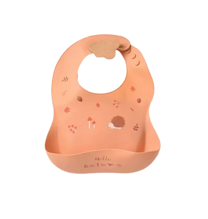 The Bowie - Waterproof Baby Silicone Feeding Bib Adjustable Soft Food Catcher for Babies & Toddlers