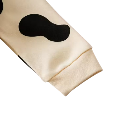 The Aurelio - Baby Boy 3D Cow Print Long Sleeve Cotton Romper Spring Autumn One Piece Outfit