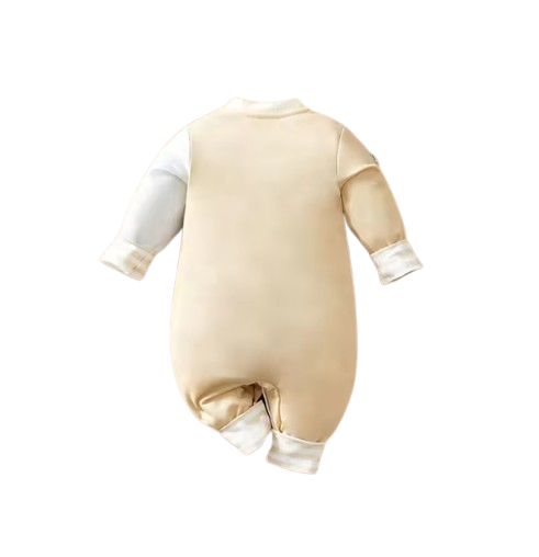 The Dexter - Baby Baseball Print Long Sleeve Romper Spring Autumn One Piece Outfit for Newborns