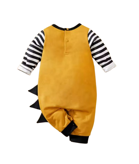 The Ahmed - Unisex Baby 3D Zebra Print Long Sleeve Romper Spring Autumn One Piece Outfit