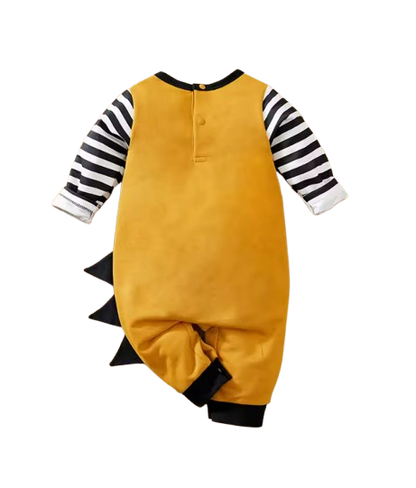 The Ahmed - Unisex Baby 3D Zebra Print Long Sleeve Romper Spring Autumn One Piece Outfit