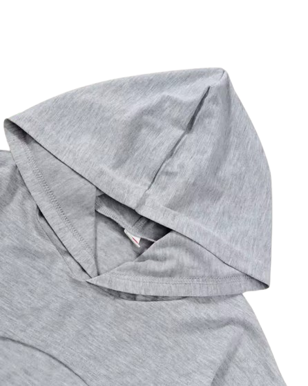 The Aliza - Girls Summer 3PCS Hoodie, Tank Top & Shorts Comfortable Clothing Set