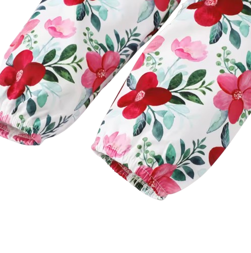 The Alondra - Infant Girl 3PCS Outfit Set Long Sleeve Top Pants & Headband Toddler Clothes