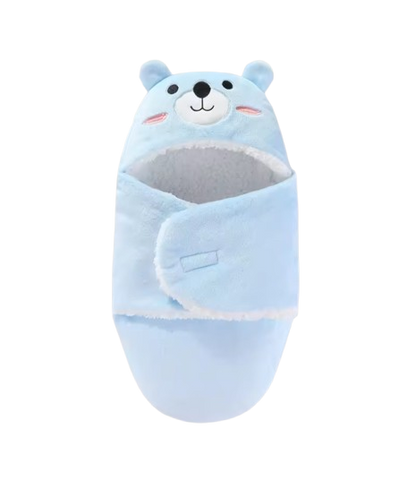The Dylan - Baby Sleeping Bag Warm Flannel Cocoon – Newborn Autumn Winter Swaddle Wrap