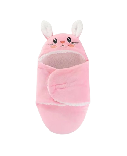 The Dylan - Baby Sleeping Bag Warm Flannel Cocoon - Newborn Autumn Winter Swaddle Wrap