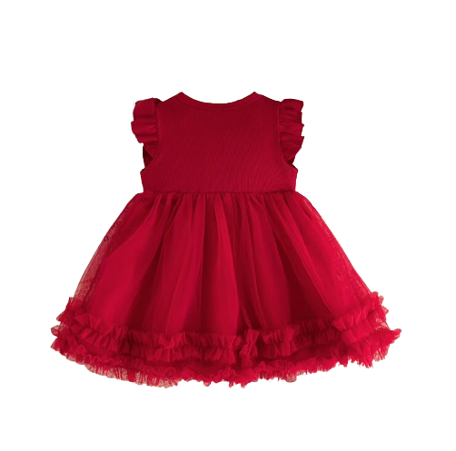 The Jazmin - Baby Girl Summer Fairy Tutu Dress – Cute Princess Birthday Party Outfit