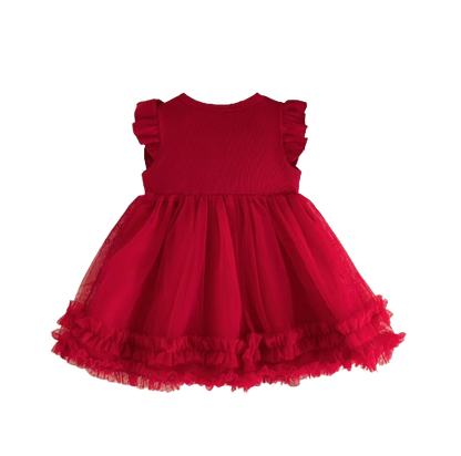 The Jazmin - Baby Girl Summer Fairy Tutu Dress – Cute Princess Birthday Party Outfit