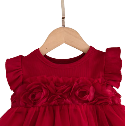The Jazmin - Baby Girl Summer Fairy Tutu Dress – Cute Princess Birthday Party Outfit