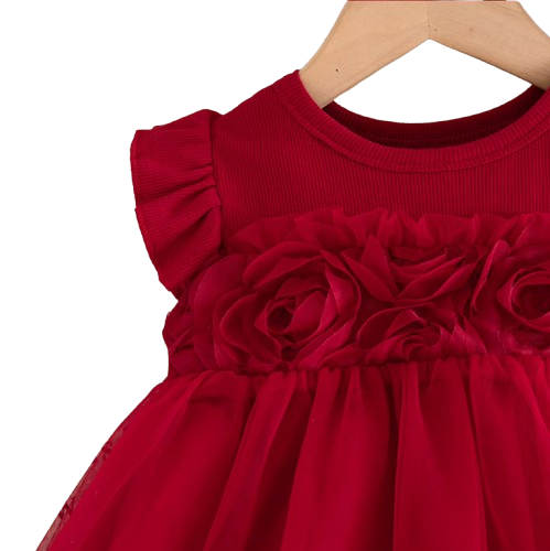 The Jazmin - Baby Girl Summer Fairy Tutu Dress – Cute Princess Birthday Party Outfit