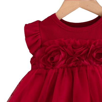 The Jazmin - Baby Girl Summer Fairy Tutu Dress – Cute Princess Birthday Party Outfit